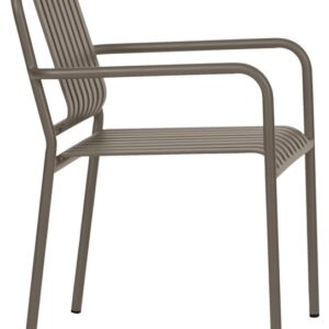 Pilka aliuminė kėdė (51947) #3