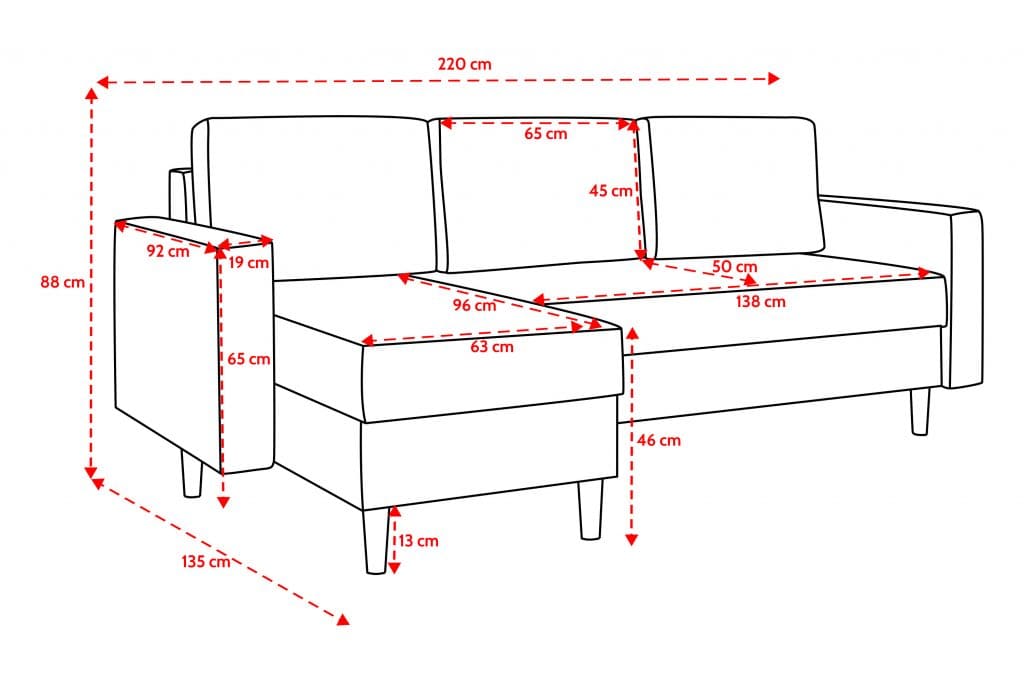 ANA (II gr.) minkštas kampas (Casablanca-2300) #4