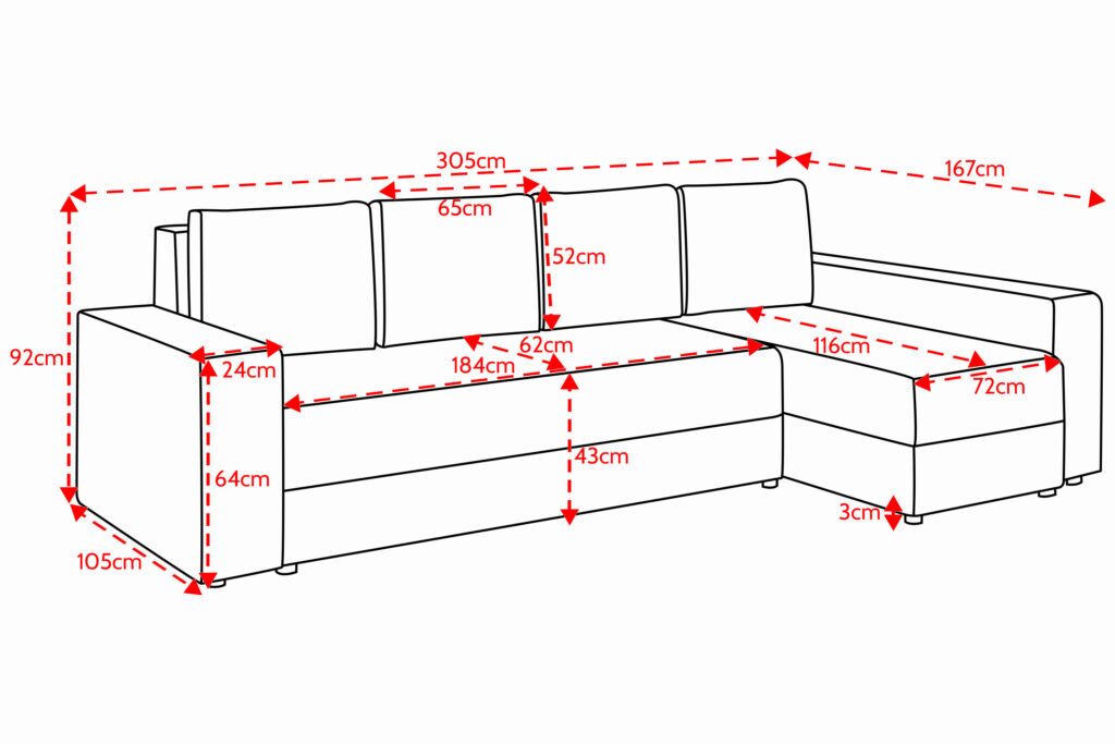 BOSTON-XL (III gr.) minkštas kampas (Tilia-90) #7
