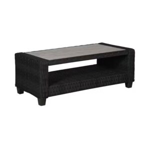 Pintas juodas lauko stalas “Vila” (625458) #1