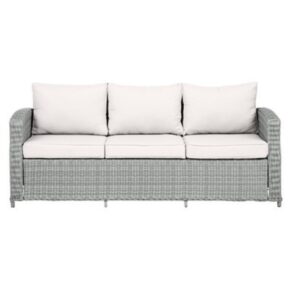 Pinta, šviesiai pilkos spalvos, trivietė sofa (100230) #1