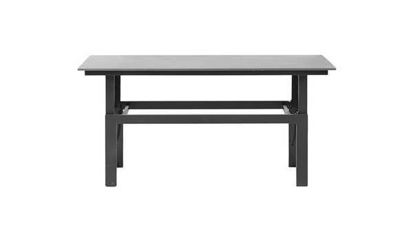 Dviejų padėčių sodo stalas 145 x 75 x 45 x 68 cm. Liss