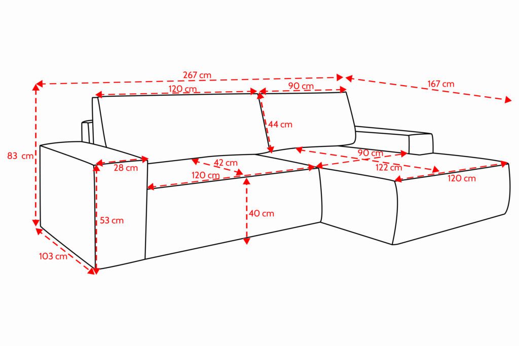 FIORD-M (II gr.) minkštas kampas (Poso-115) D #8