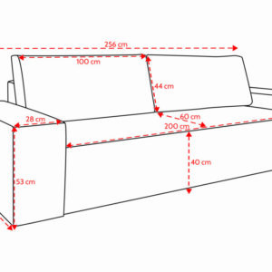 FIORD (II gr.) sofa-lova (Poso-22) #7