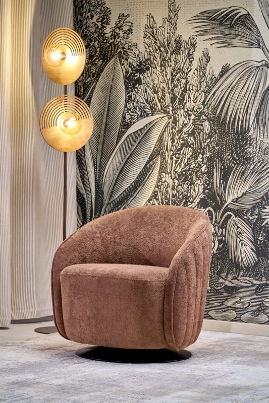 HLM BASILIO sukamasis fotelis brazowy maksobaldai 02