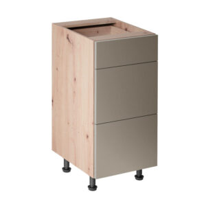 LANGEN BEIGE D40S3 virtuvės spintelė (Beige/Dab Artisan) #1
