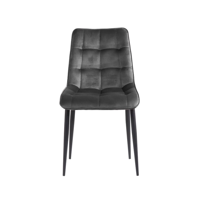 LEONA (II gr.) kėdė (G062-40 Pilkas/Juodos kojos)