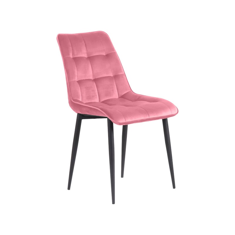 LEONA (II gr.) kėdė (G062-86 Rožinis/Juodos kojos)