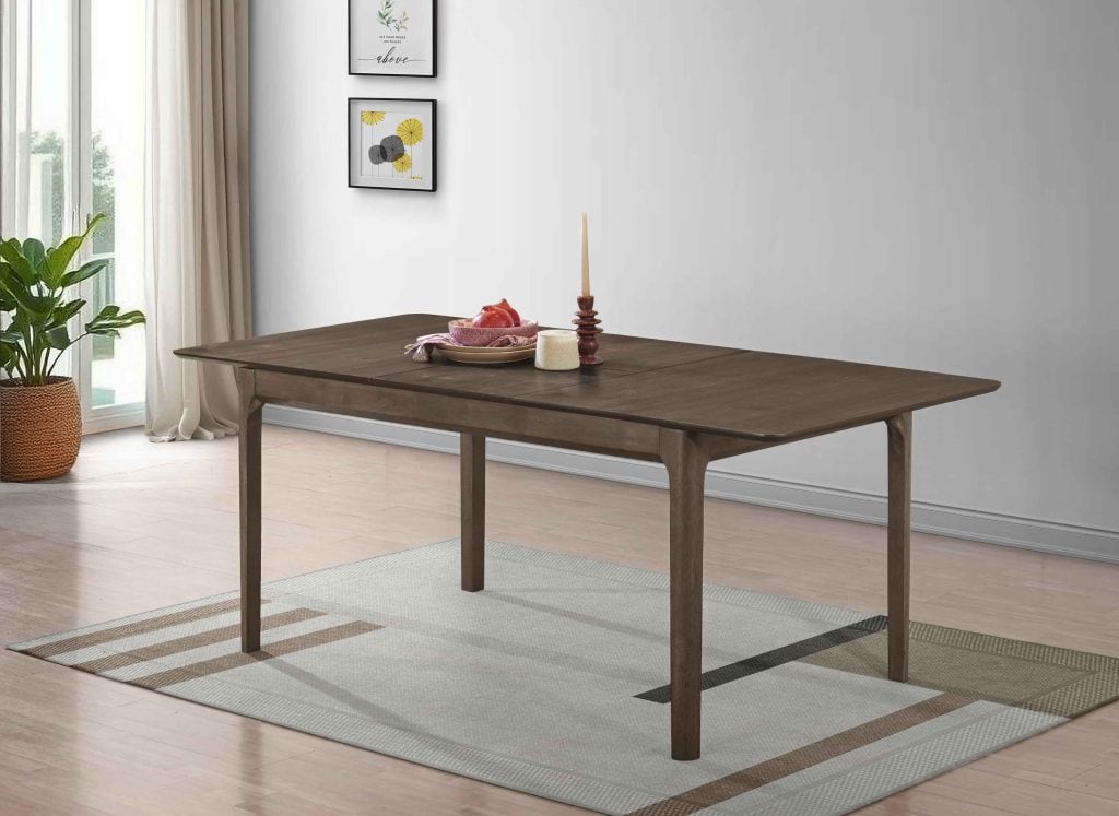 LUCKY išskleidžiamas stalas išskleistas