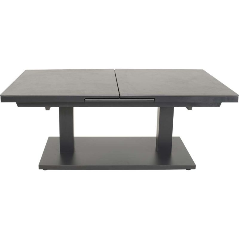 Modernus Prailginamas reguliuojamas stalas Geneva 140x180x85x54x755cm matines antracito spalvos 1