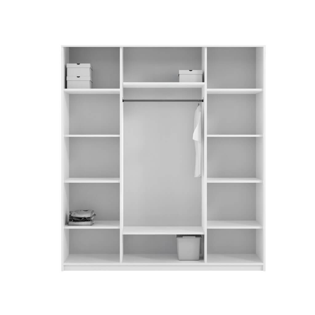 NICEA 160 spinta su 2 veidrodžiais (Windmill Dark) išplanavimas