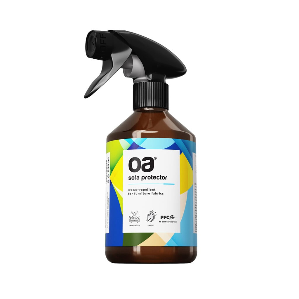 OA SOFA PROTECTOR 250ml. vandeniui atsparus baldinių audinių impregnantas