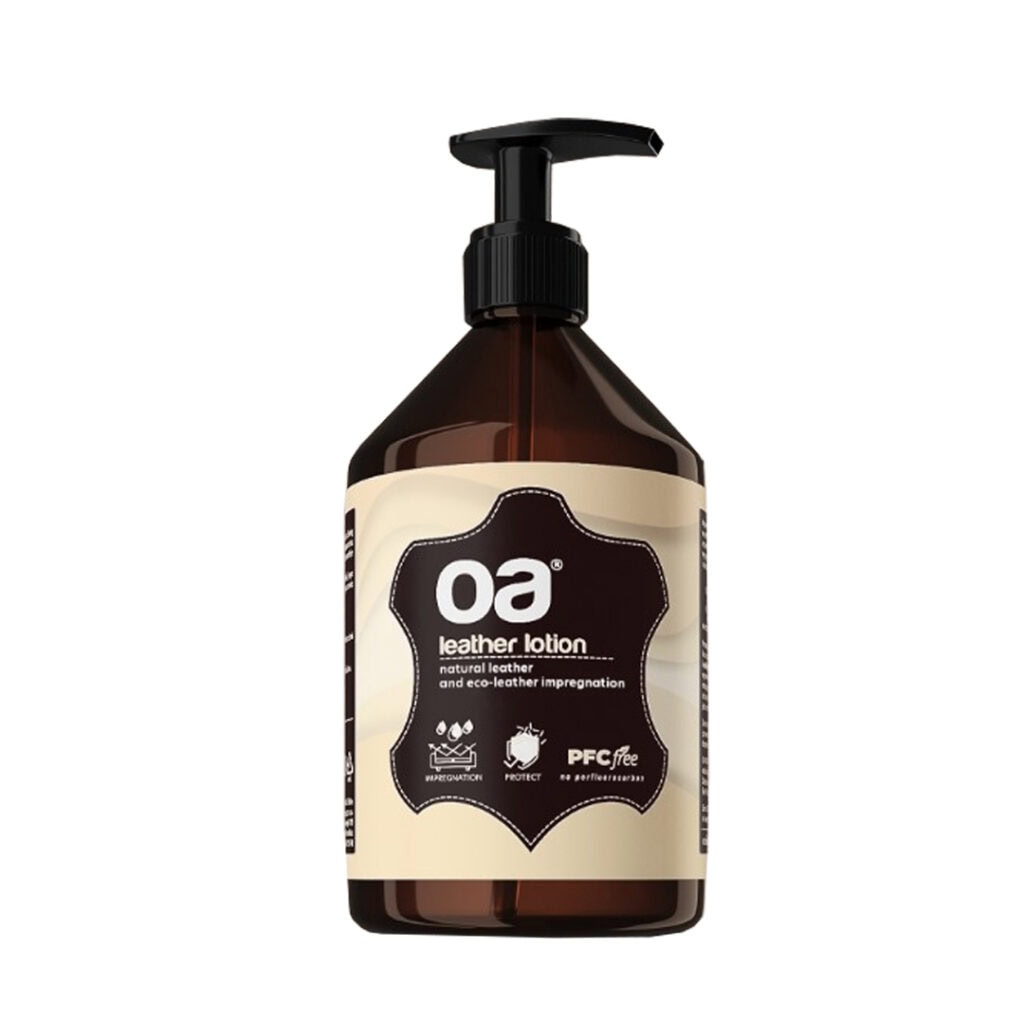 OA LEATHER LOTION 250ml. natūralios ir dirbtinės odos impregnantas