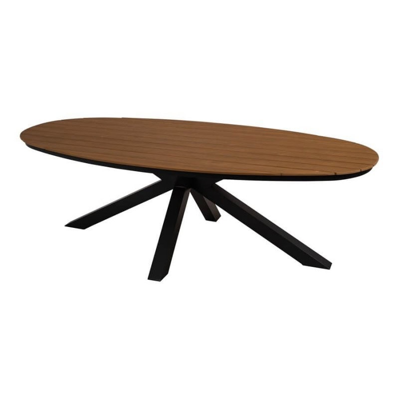 Ovalus sodo stalas „Arezzo Oval” 240cm x 110cm x 74cm (41324)