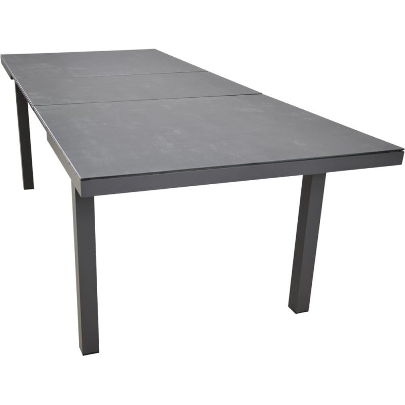 Prailginamas stalas „Baleno Negro 800x800