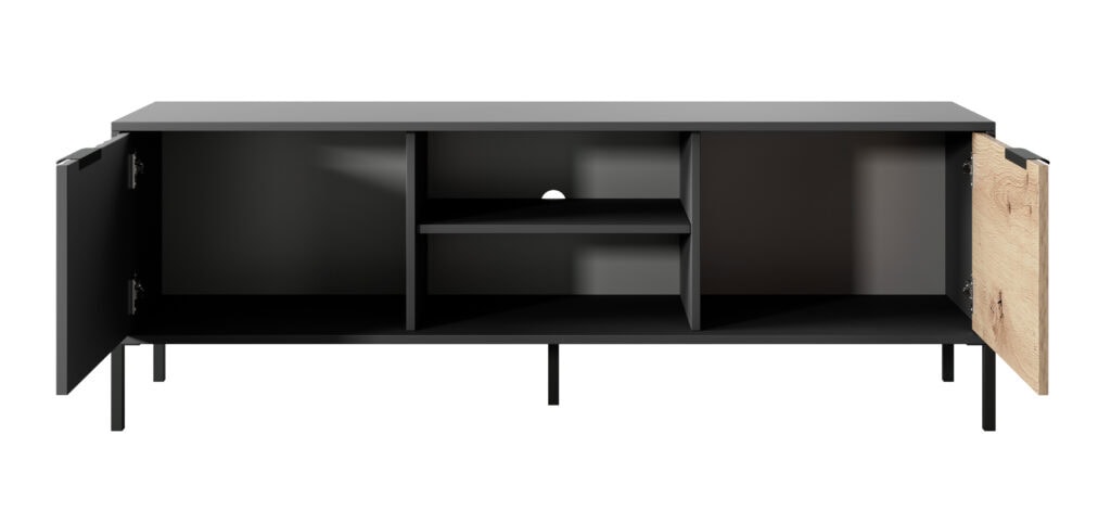 RAVE F TV komoda (Czarny/Artisan) #4