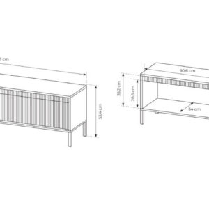 SENSO RTV TV komoda 2D 187 #7