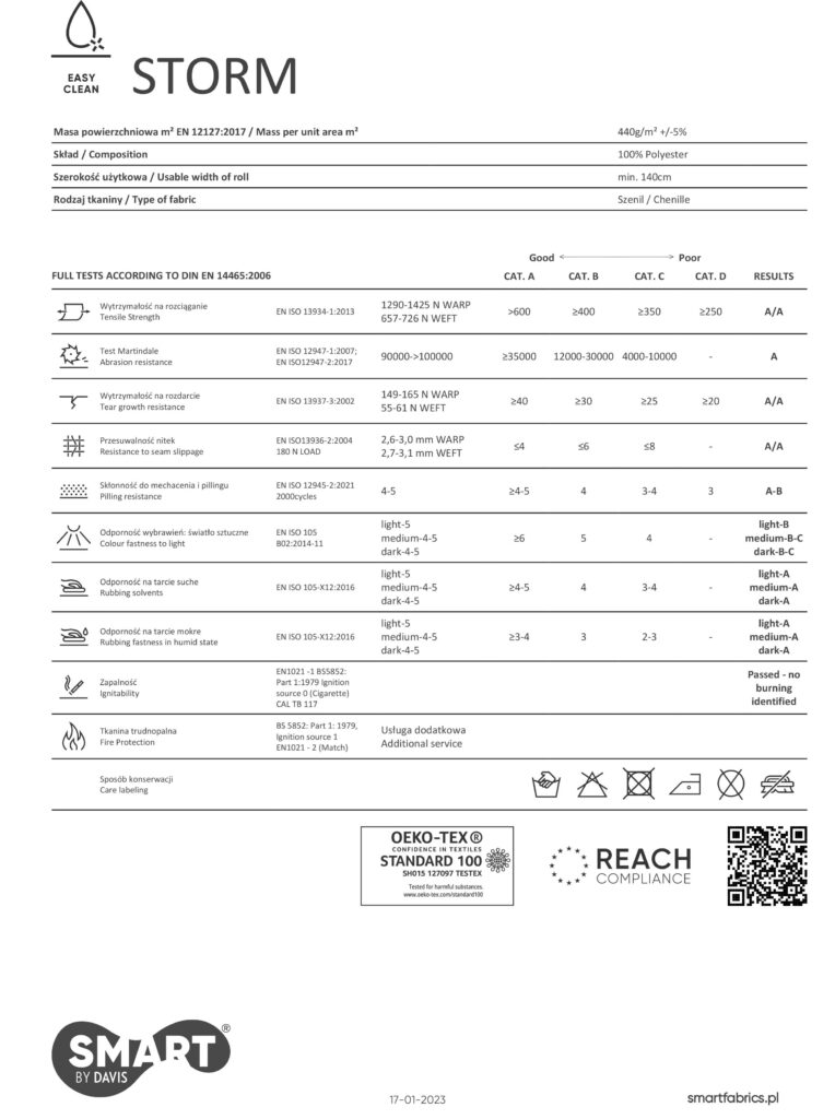 LUX 200 (III gr.) sofa-lova (Storm Graphite-97) 1