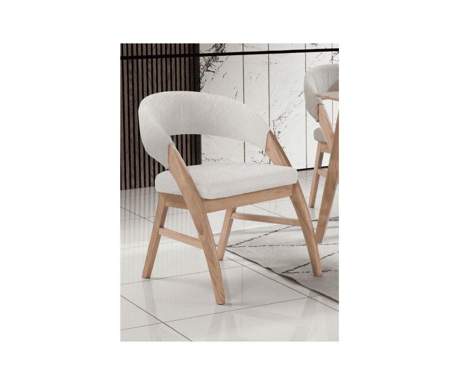 SUMATRA (III gr.) kėdė (Natūralaus medžio spalva/H32023-02 Šviesiai rusvas)