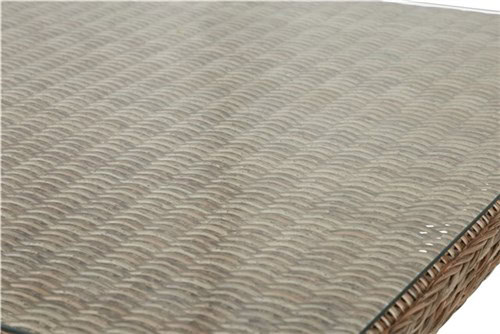 Šiaudo spalvos lauko stalas „Vila Gotland” 210 x 96 cm. (624764) 2