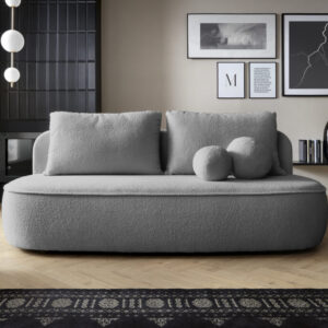 TEDDY sofa-lova be dekoratyvinių apvalių pagalvėlių (Bubble-06) #1