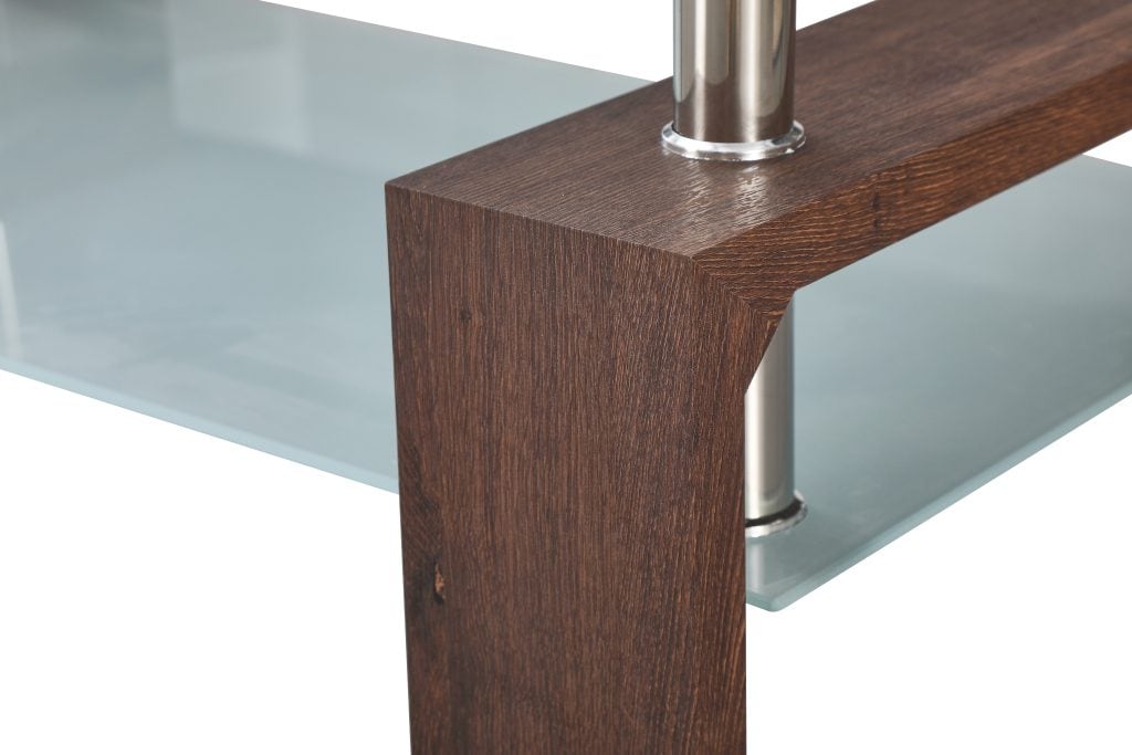 LAMARA stiklinis staliukas (#73044 Chocolate) #3