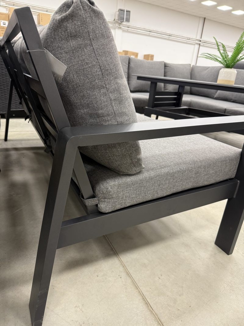 Trivietė aliuminė sofa „Liss” (100202) 5