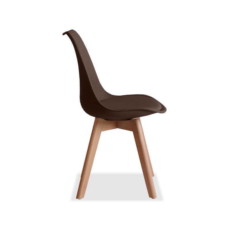 VECTRA plastikinė kėdė (Brown) 1
