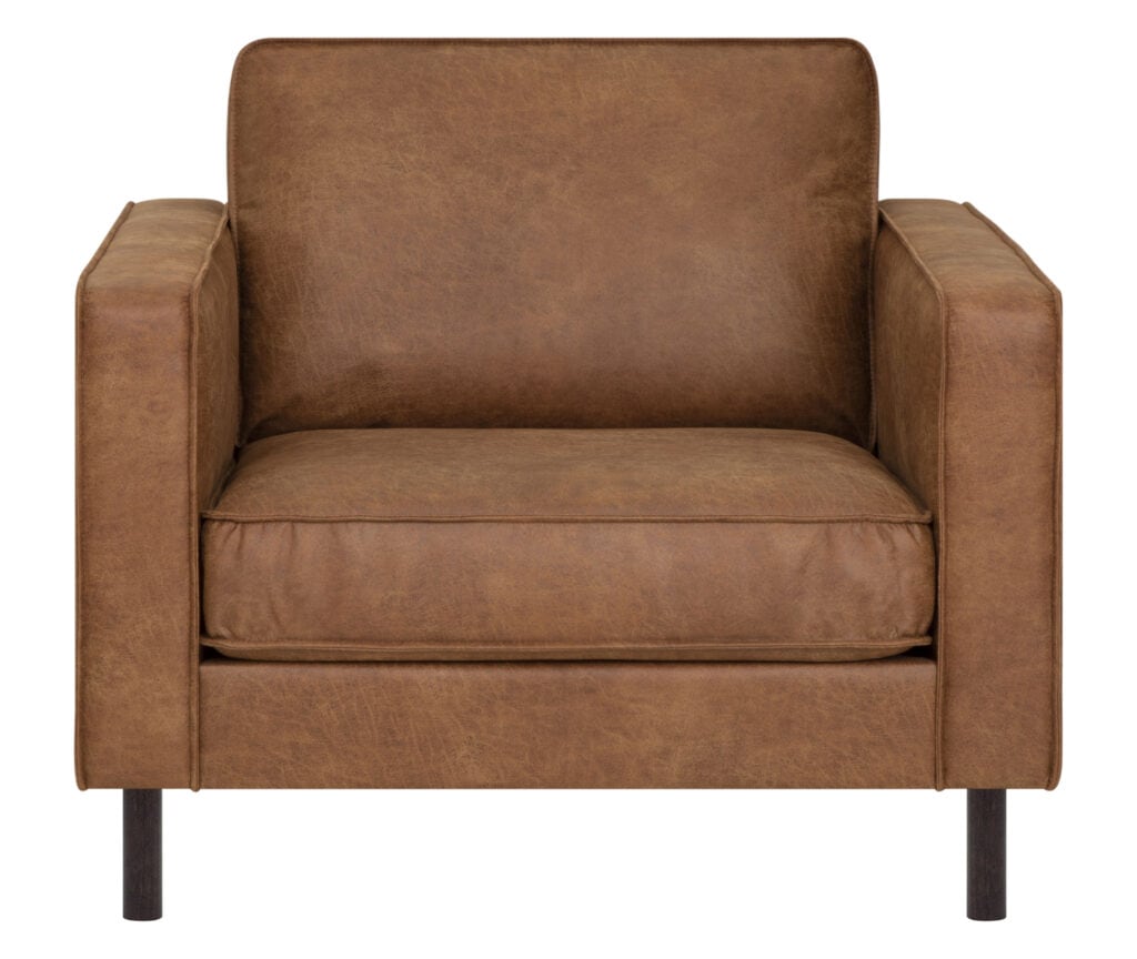 WESTON-1 (III gr.) fotelis (Eco Colorado L. Brown-03) tiesiai