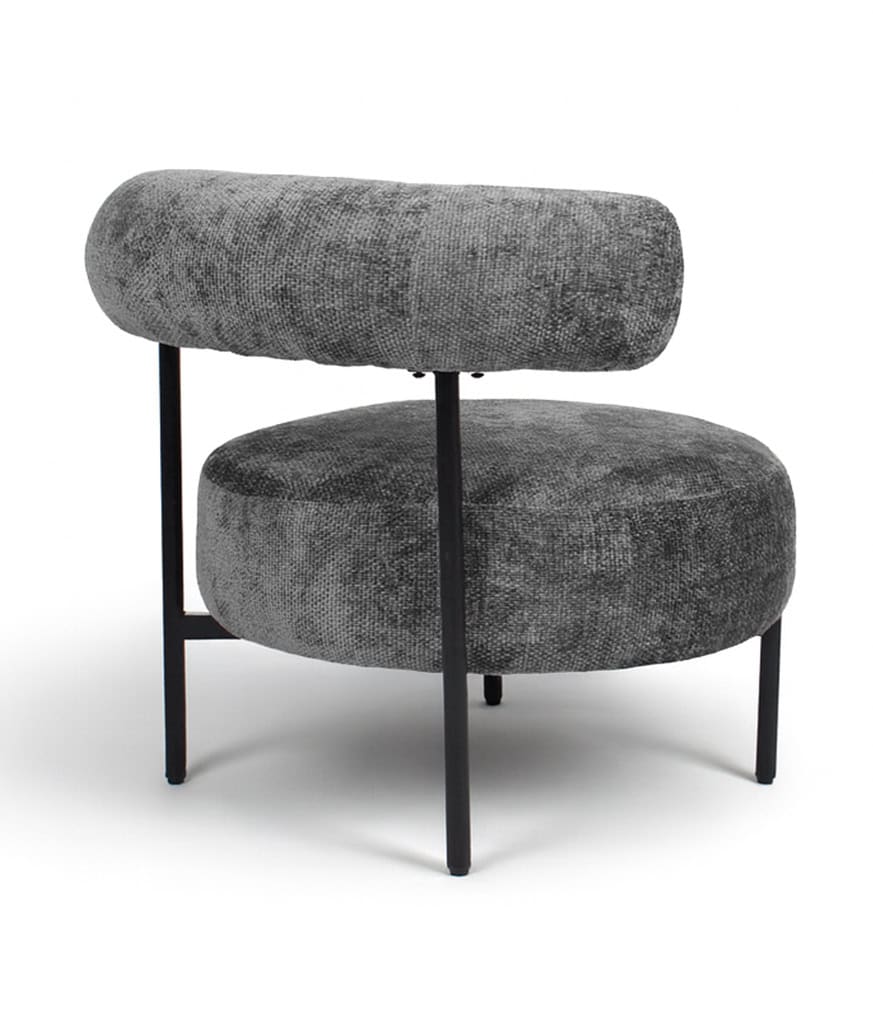 WIZARD (IV gr.) fotelis (Haga-16 Pilkas) nugarinė pusė