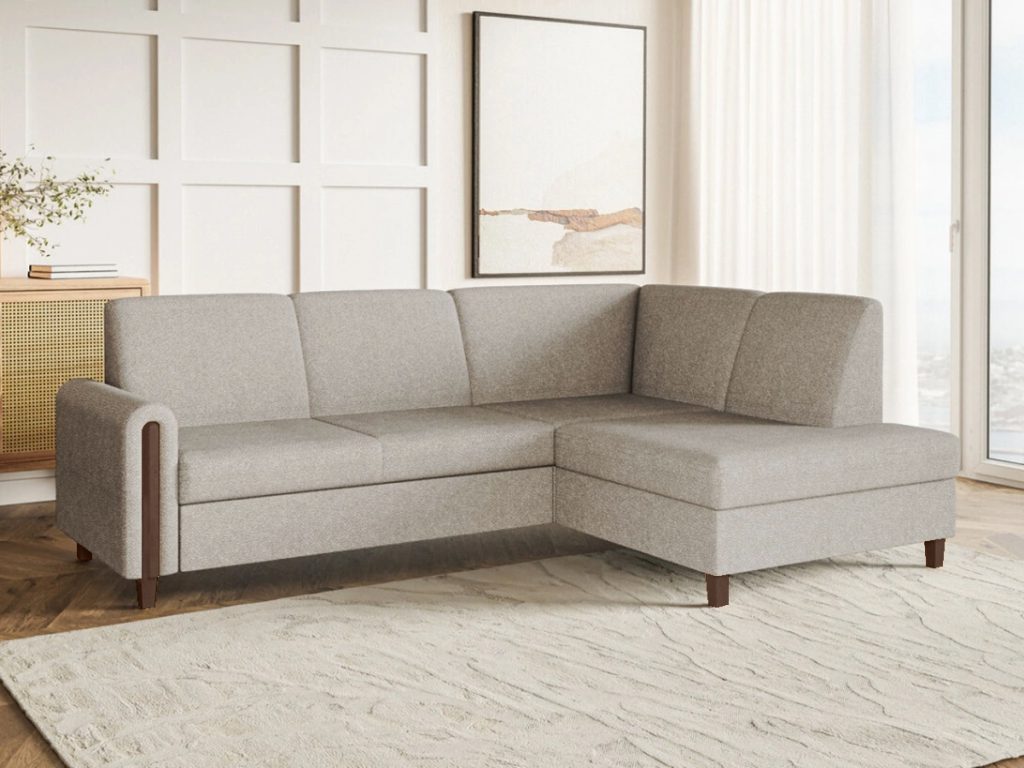 FLORYDA (III gr.) minkštas kampas (Bubble-03/Orzech) D