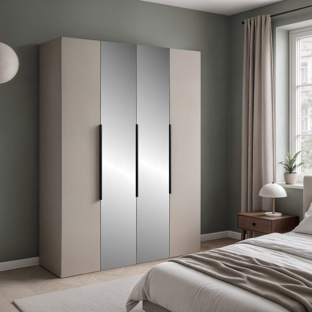 NICEA 180 spinta su veidrodžiu (Glina)