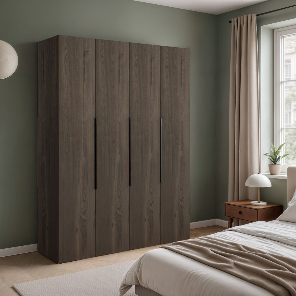 NICEA 180 spinta be veidrodžių (Windmill Dark) rudos spalvos