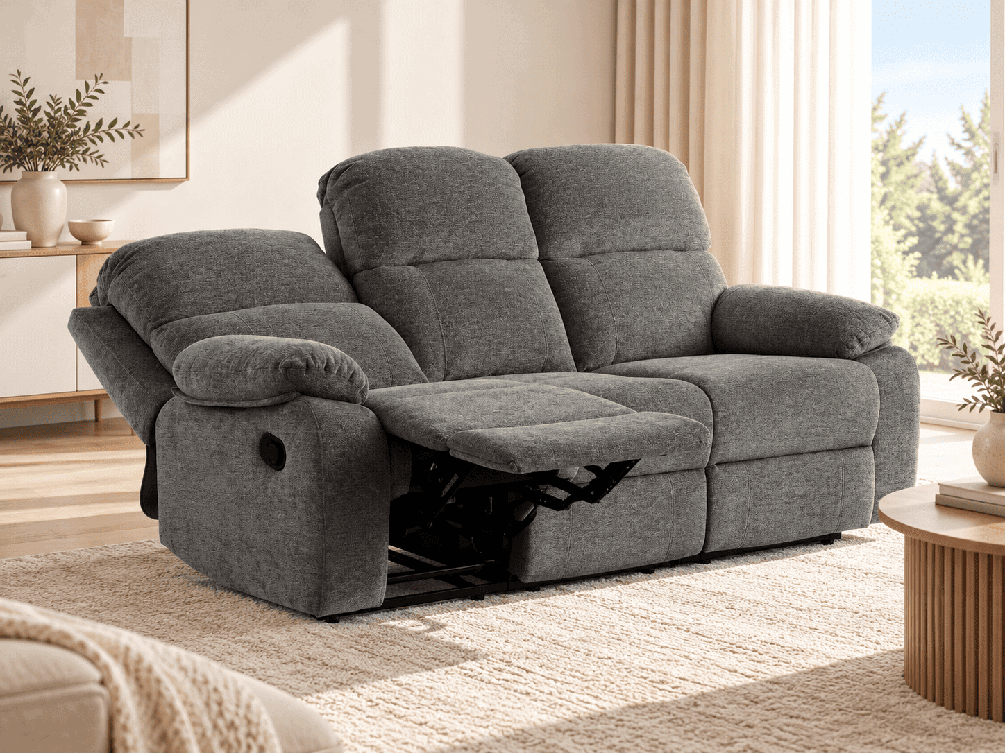 ARISTOCRAT-III (III gr.) trivietė sofa-reglaineris (Raven-15) 7