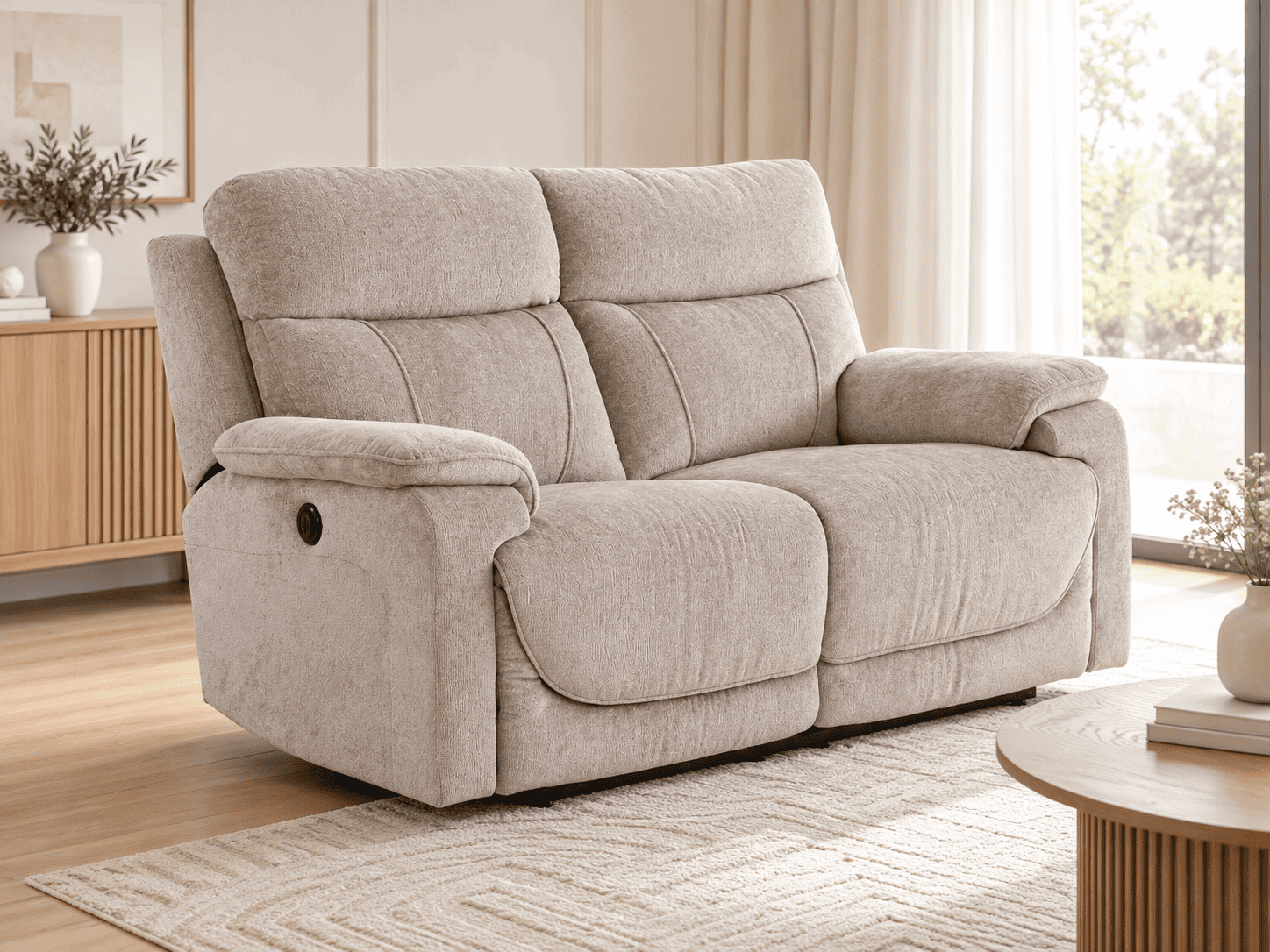 MONARCH-II-E (III gr.) dvivietė sofa-reglaineris (Perfect Harmony-04) 7
