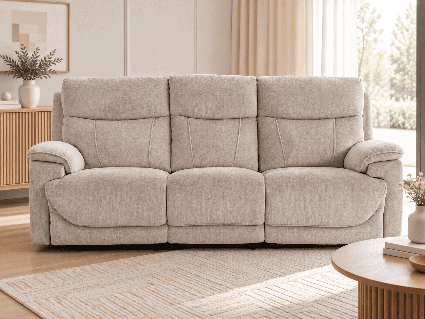 PRINCE-III-E (II gr.) trivietė sofa-reglaineris (Vibe-21) 5