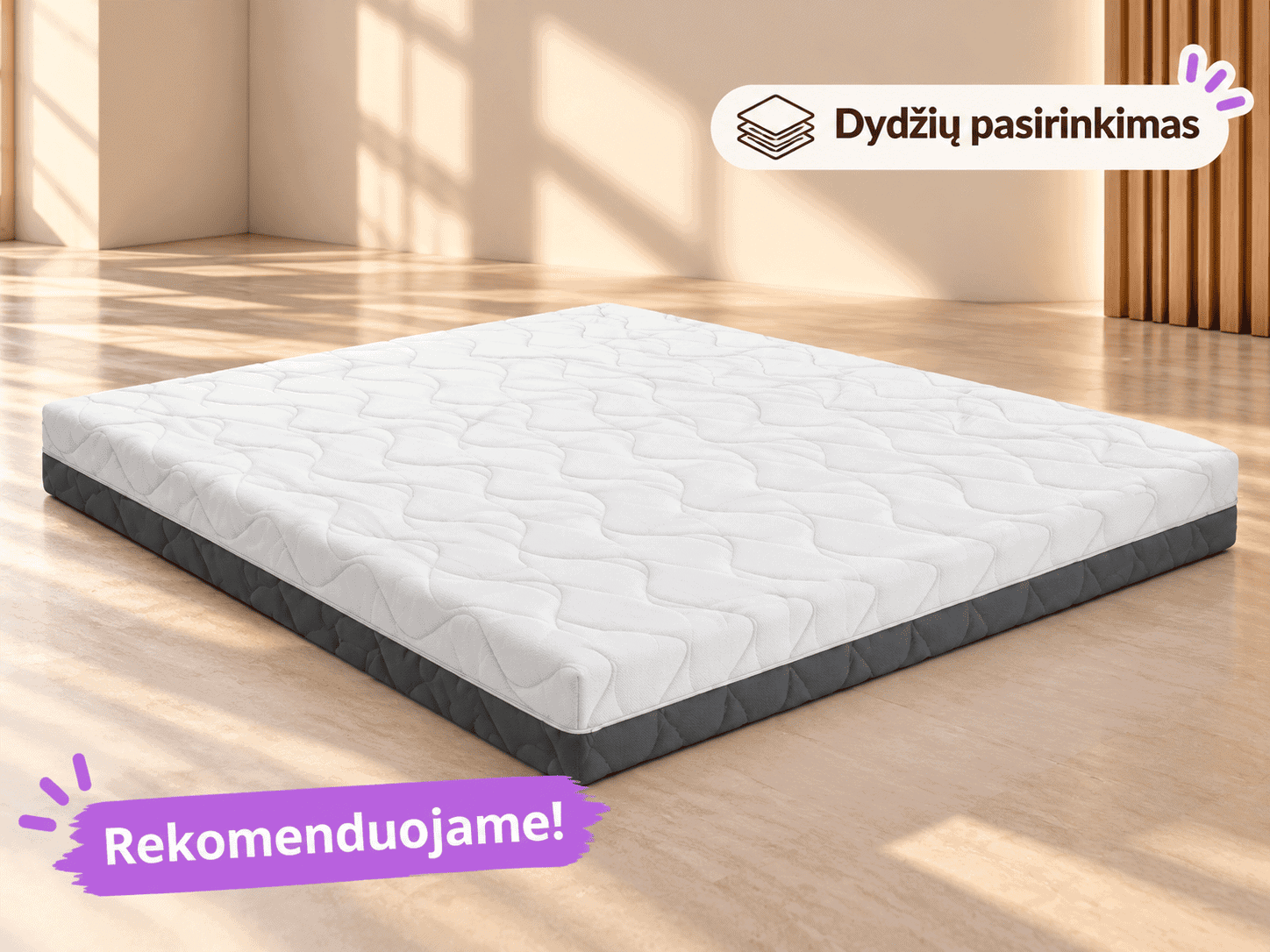 BASE KOMFORT čiužinys maksobaldai