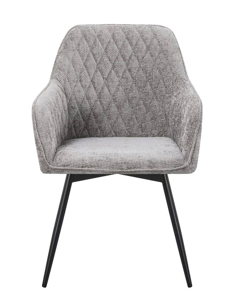 MAURA (IV gr.) sukamoji kėdė (Haga-09 Pilkas) iš priekio