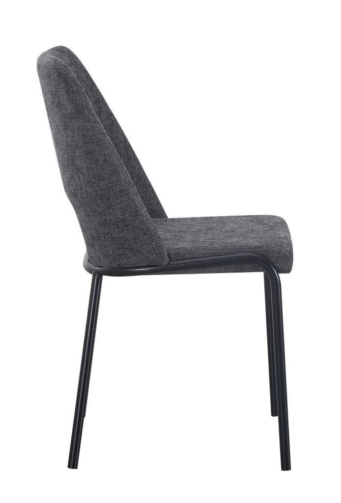 SAMANTA (III gr.) kėdė (UF885-15 Tamsiai pilkas) šonu