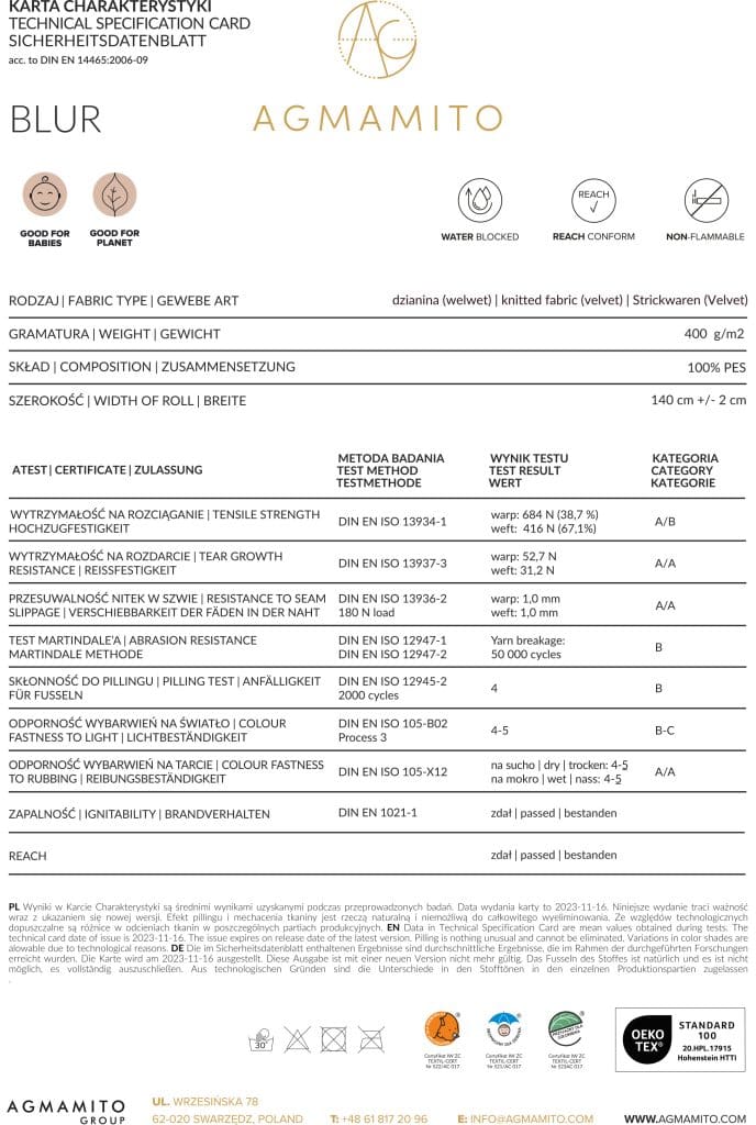 CONTI (II gr.) minkštas kampas (Blur-18) K #6
