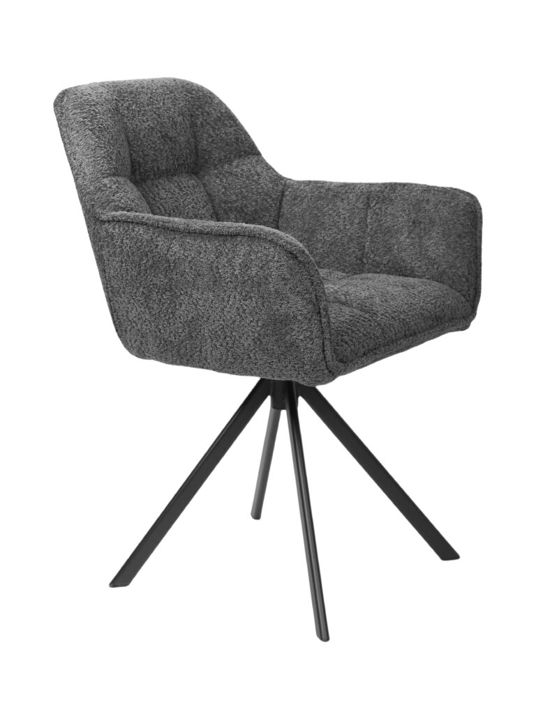 BRANDON (III gr.) sukamoji kėdė (1895-21 Pilkas)