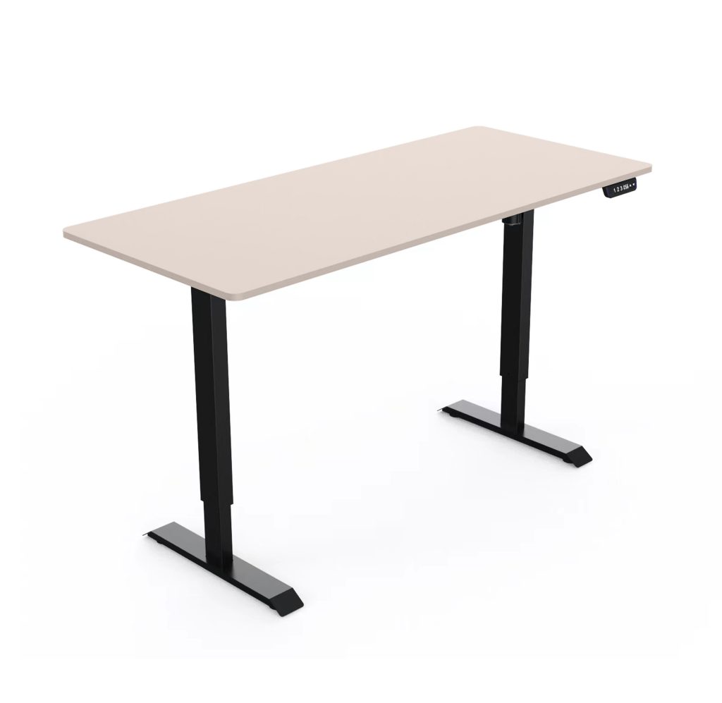 NEXUS-180 rašomasis stalas su elektrine aukščio reguliavimo funkcija (Cashmere) 1