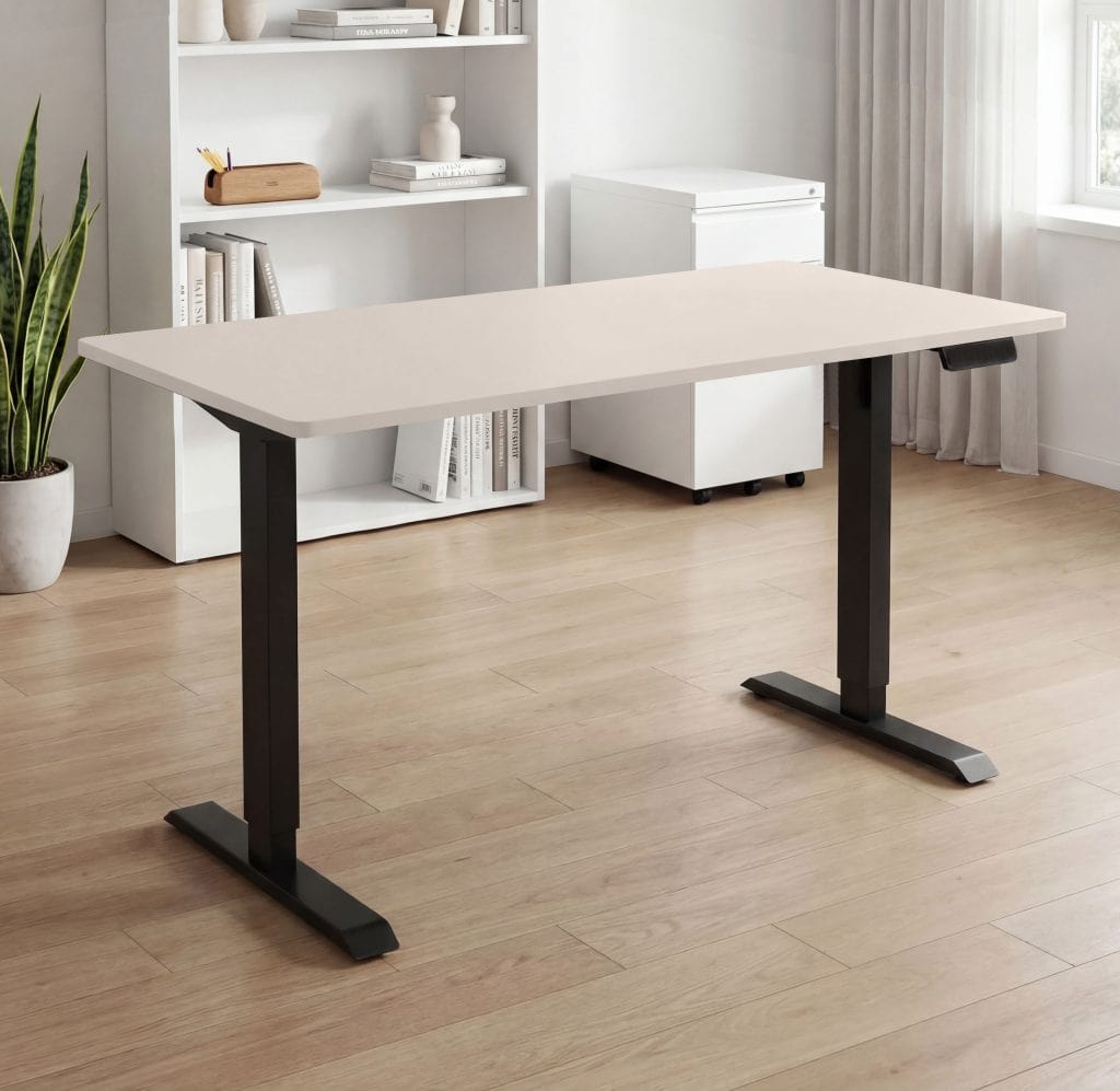 NEXUS-160 rašomasis stalas su elektrine aukščio reguliavimo funkcija (Cashmere)