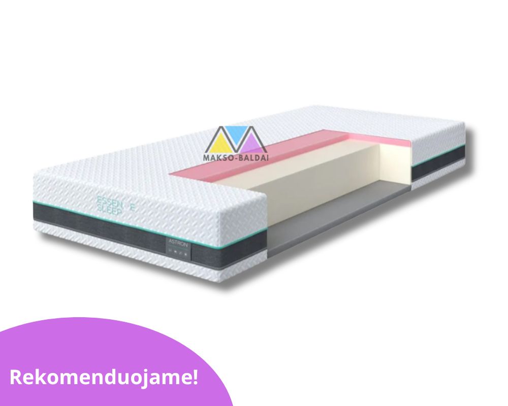 Čiužinys essense sleep Astron pjuvis maksobaldai