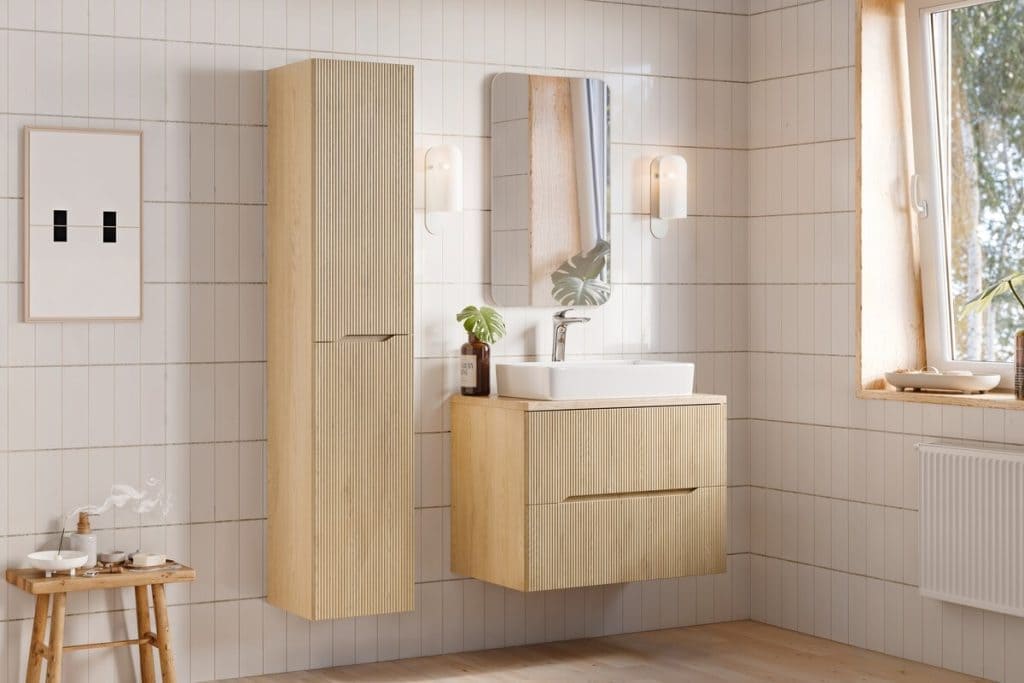 NORDIC-82 pakabinama vonios spintelė (be stalviršio) #7