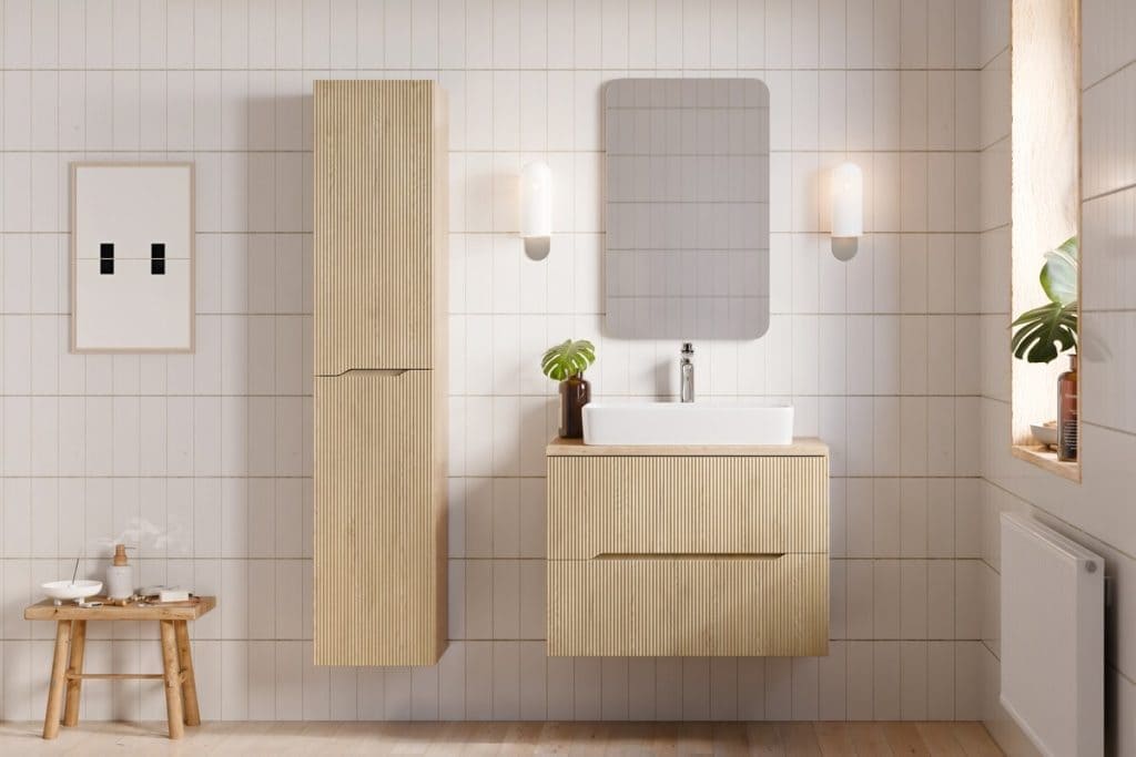 NORDIC-82 pakabinama vonios spintelė (be stalviršio) #8