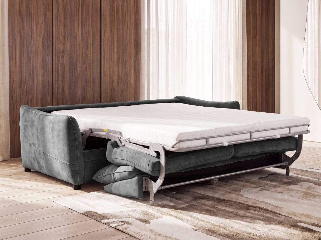 SANTINA-140 (III gr.) sofa-lova (UF980-11 Pilkas) 2