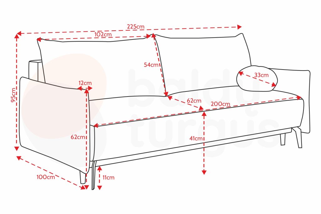 DALIA (III gr.) sofa-lova (Amari-966) 1