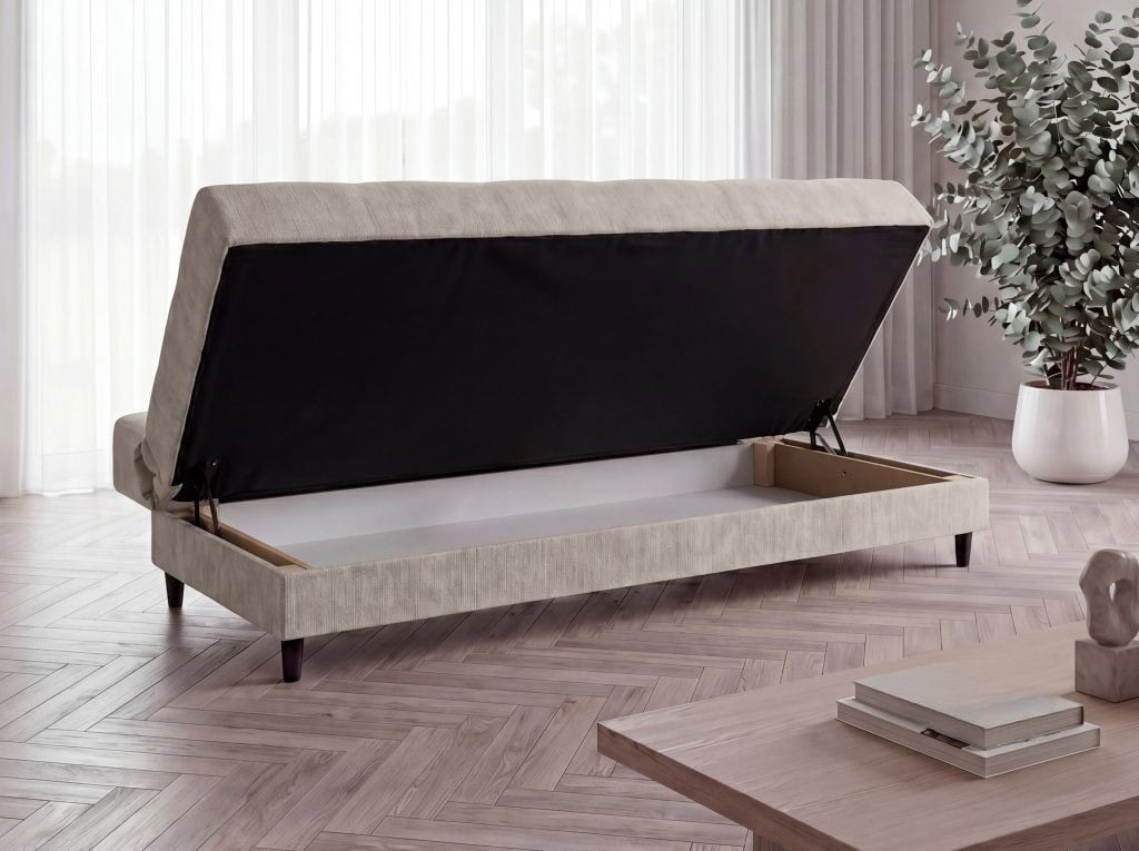 KIRA (II gr.) sofa-lova (Vibe-06) atidaryta