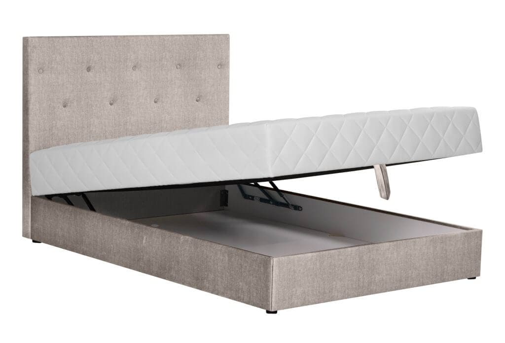 BOXY PLUS 140 (II gr.) lova (Vogue-02) pakeltas čiužinys